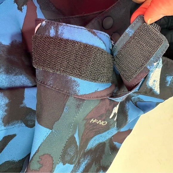 ❌SOLD❌Patagonia H2No Snow Pants Boy's Size 10/12 or Large Blue Adjustable Waist - Picture 5 of 11